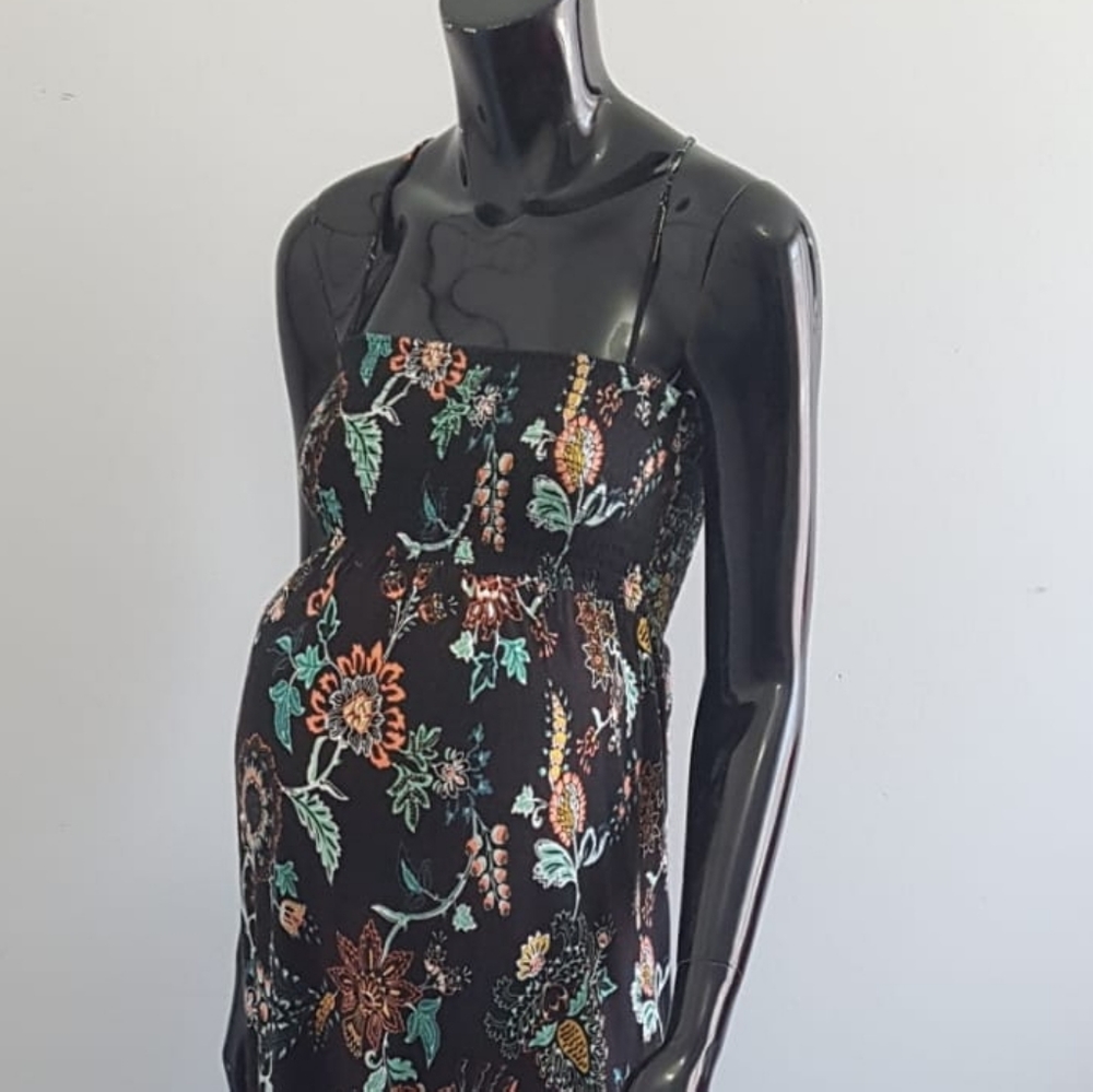 Mama Floral Maternity Dress Size S (E)